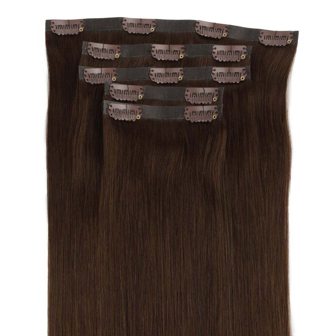 Dark Brown Seamless Clip-ins